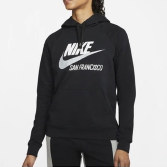 🆕 NIKE SPORTSWEAR ESSENTIAL WOMEN'S
PULLOVER HOODIE IN BLACK - Picture 4 of 10